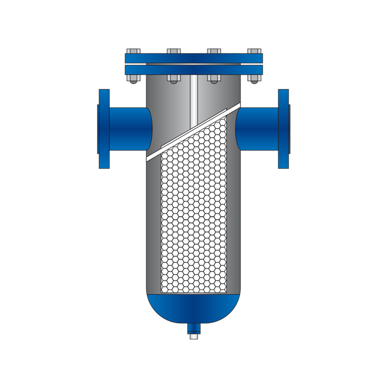 Oil Filtration Strainer Illustration